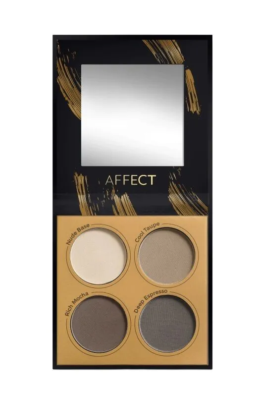 Affect Brow Star Mini paleta cieni prasowanych do brwi