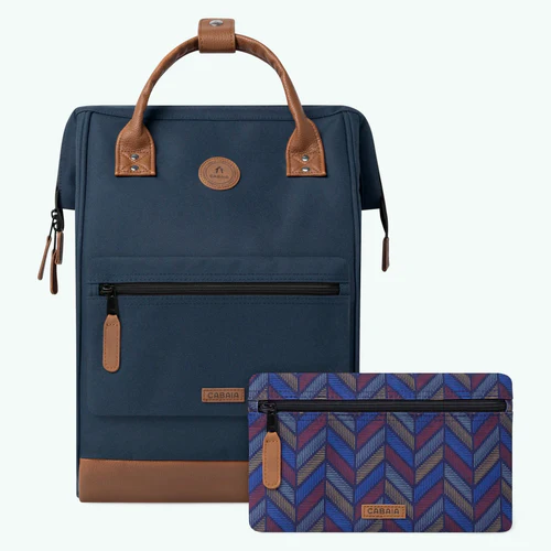 Cabaia Adventurer Large Chicago Backpack, Blue