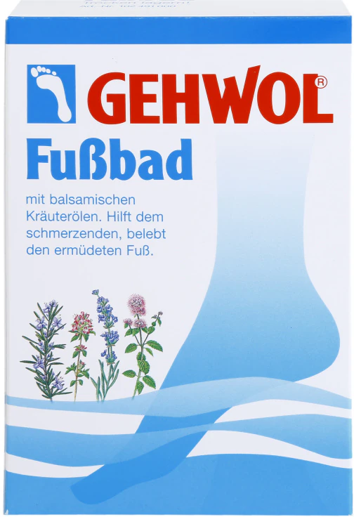 Gehwol Classic Badzout voor Vermoeide Benen met Plantenextract