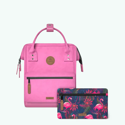 Cabaia Adventurer Kleiner Rucksack Nantes Dunkelrosa