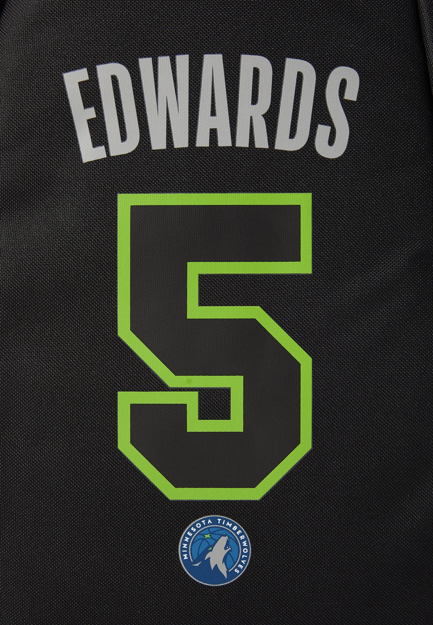 NBA ANTHONY EDWARDS BACKPACK UNISEX - Ryggsekk - black