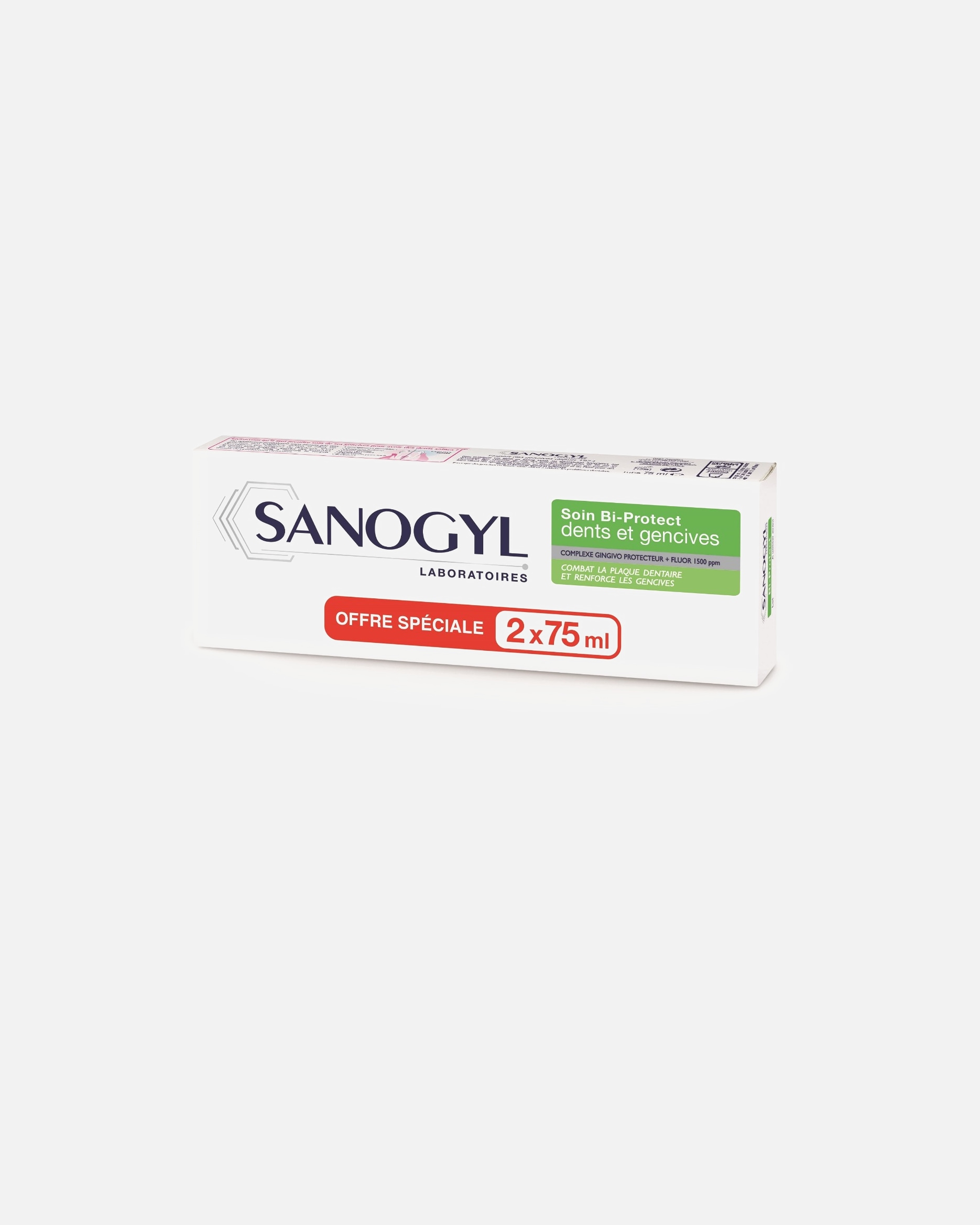 BOTOT BI-PROTECT 1500PPM - SOIN COMPLET 2x75ml