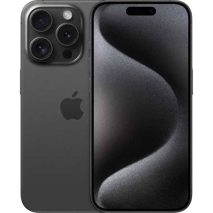 APPLE iPhone 15 Pro 128GB Black Titanium (2023) - Reconditionné - Etat correct
