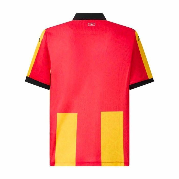 Camiseta de local Kombat roja para hombre Espérance Tunis