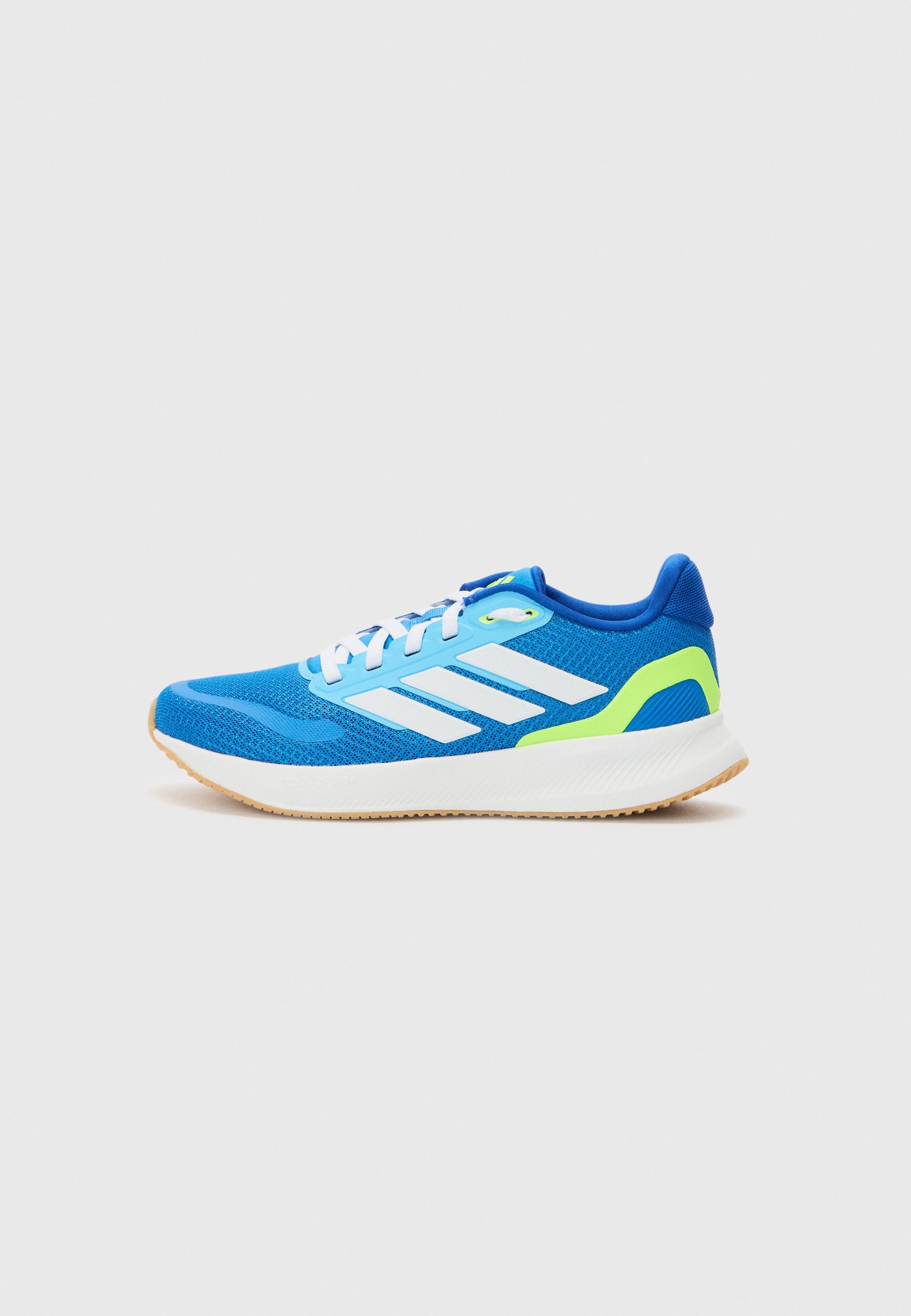 adidas Performance RUNFALCON - Hardloopschoenen voor op de weg - Bright Royal/FTWR White/Lucid Lemon