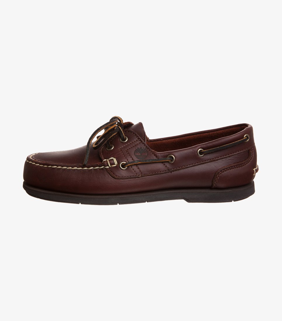 Timberland CLASSIC BOAT 2 EYE - Lodičky - HNEDÉ