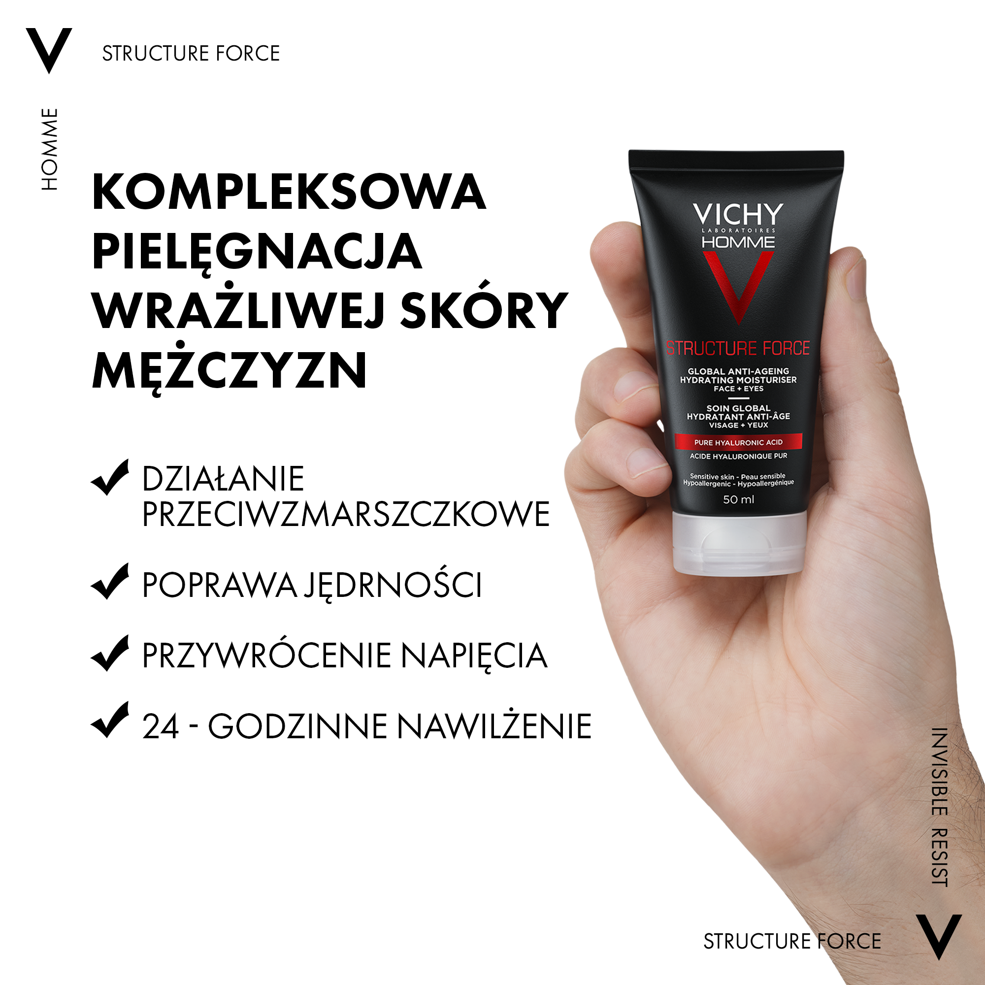 Force structurelle de Vichy Homme
