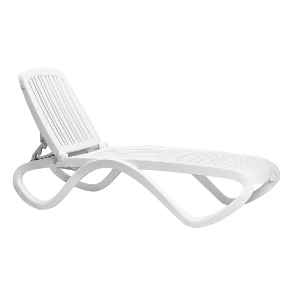 Leżak ogrodowy / basenowy Tropico Bianco NARDI