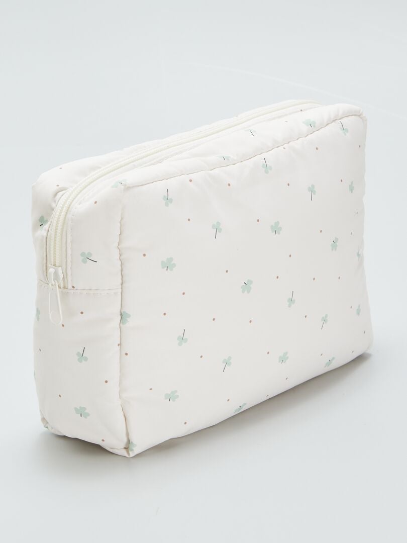 Bolsa de almacenamiento estampada - BLANCA