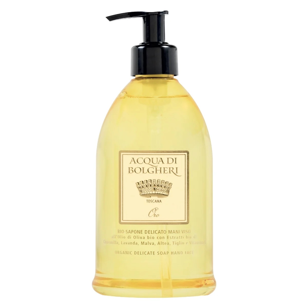 Acqua di Bolgheri biologische gouden milde zeep 500 ml