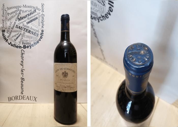Clos de l'Oratoire 1990 - Saint-Emilion Grand Cru - Grand Cru Classé - 1 x 75 cl - Vin Rouge