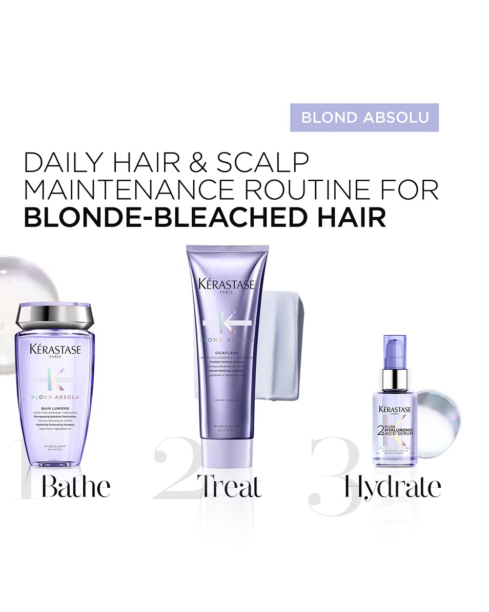 KÉRASTASE BLOND ABSOLU ΣΥΜΠΥΚΝΩΜΕΝΟΣ ΟΡΟΣ 2% ΥΑΛΟΥΡΟΝΙΚΟ ΟΞΥ ΕΝΥΔΑΤΙΚΟΣ, ΑΠΟΚΑΤΑΣΤΑΤΙΚΟΣ ΟΡΟΣ ΓΙΑ ΤΟ ΤΡΙΧΩΤΟ ΤΗΣ ΚΡΕΜΜΥΔΙΟΥ ΚΑΙ ΤΑ ΞΑΝΘΑ ΜΑΛΛΙΑ