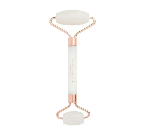 Revolution Skincare biały jadeitowy roller masażer do twarzy