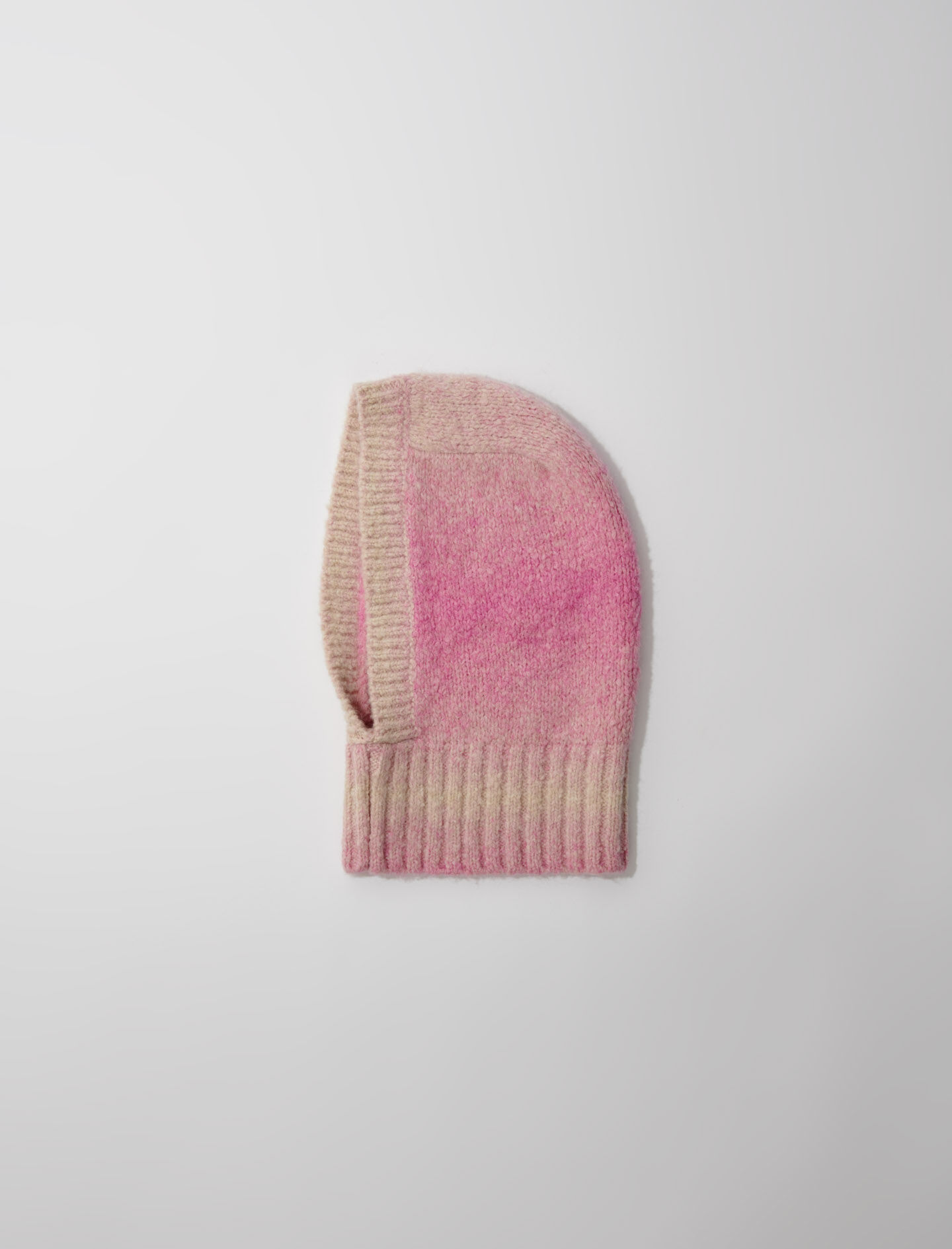 Gebreide bivakmuts - Roze
