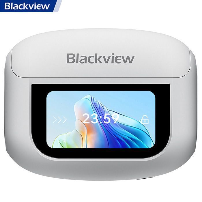 Blackview AirBuds 12 - True Wireless Earbuds BT 5.4 ANC/ENC IPX7 28h White