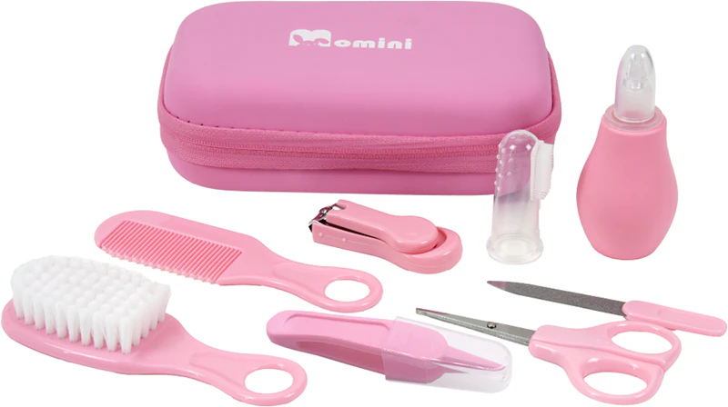 Momini babyverzorgingsset Pinky babyverzorgingsset