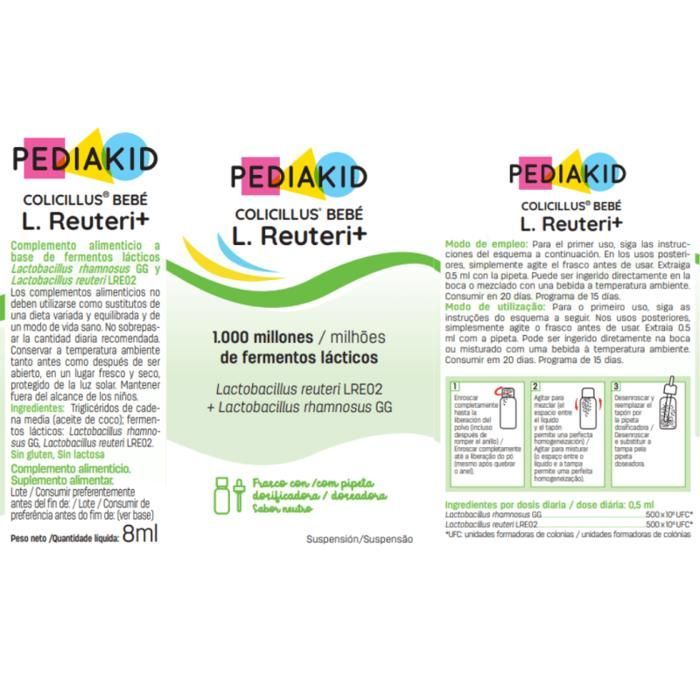 Pediakid Colicillus Bebé L.Reuteri+ 8ml