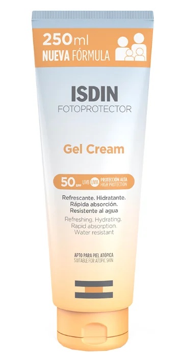 ISDIN Fotoprotector ISDIN Zonnebrandgelcrème SPF 50 voor het hele gezin 250 ml