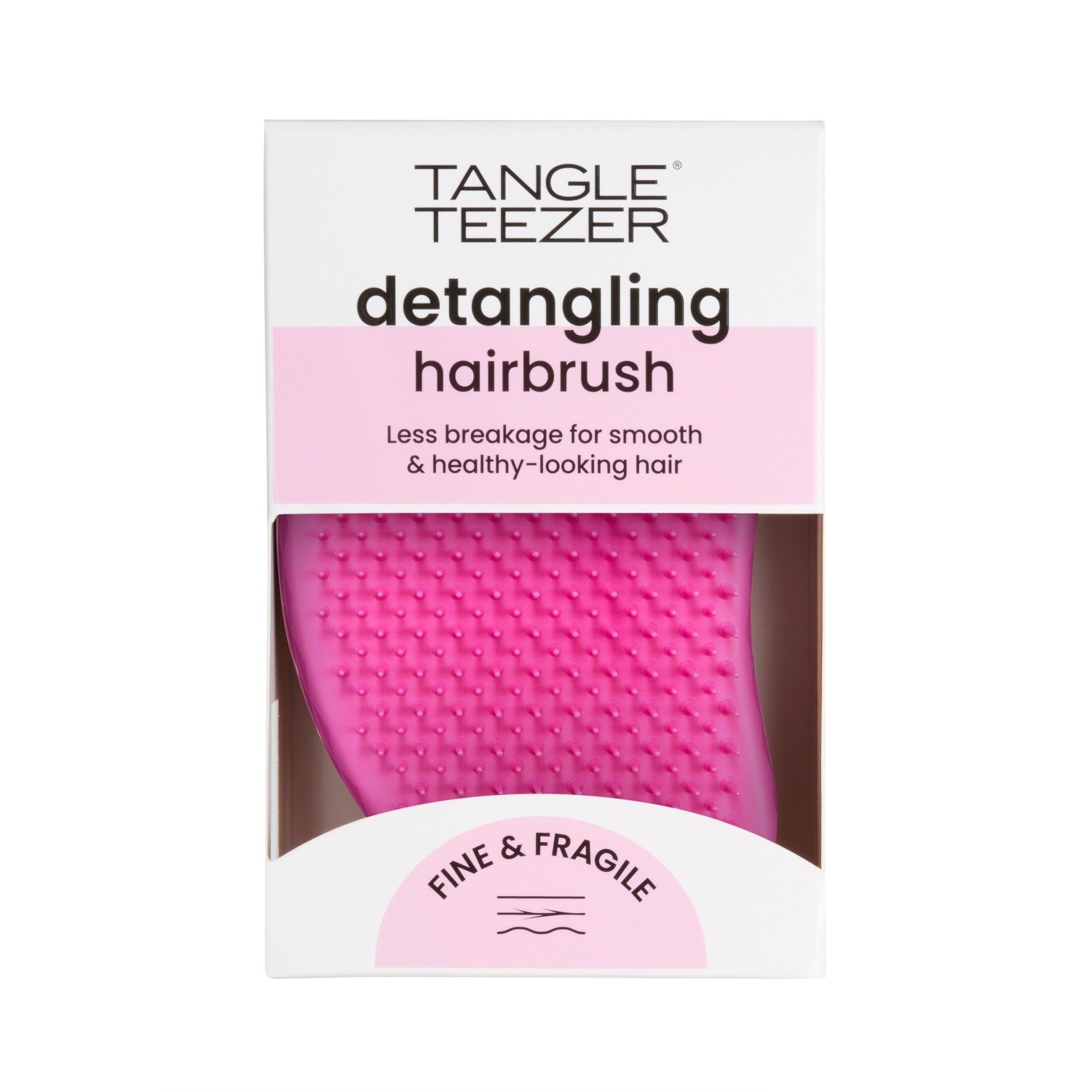 Tangle Teezer Detangler The Original Fine Fragile Berry Bright - 1 gab.