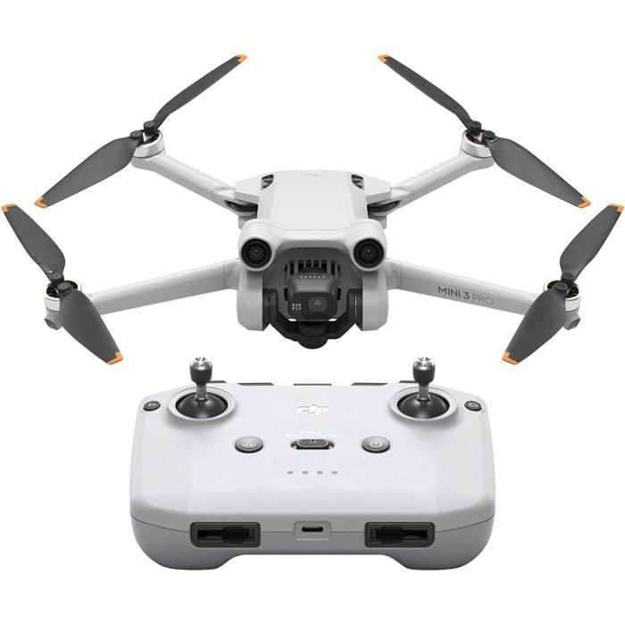 Drone - DJI - Mini 3 Pro - vidéo 4K/60 ips - photo 48 MP - pliable et léger