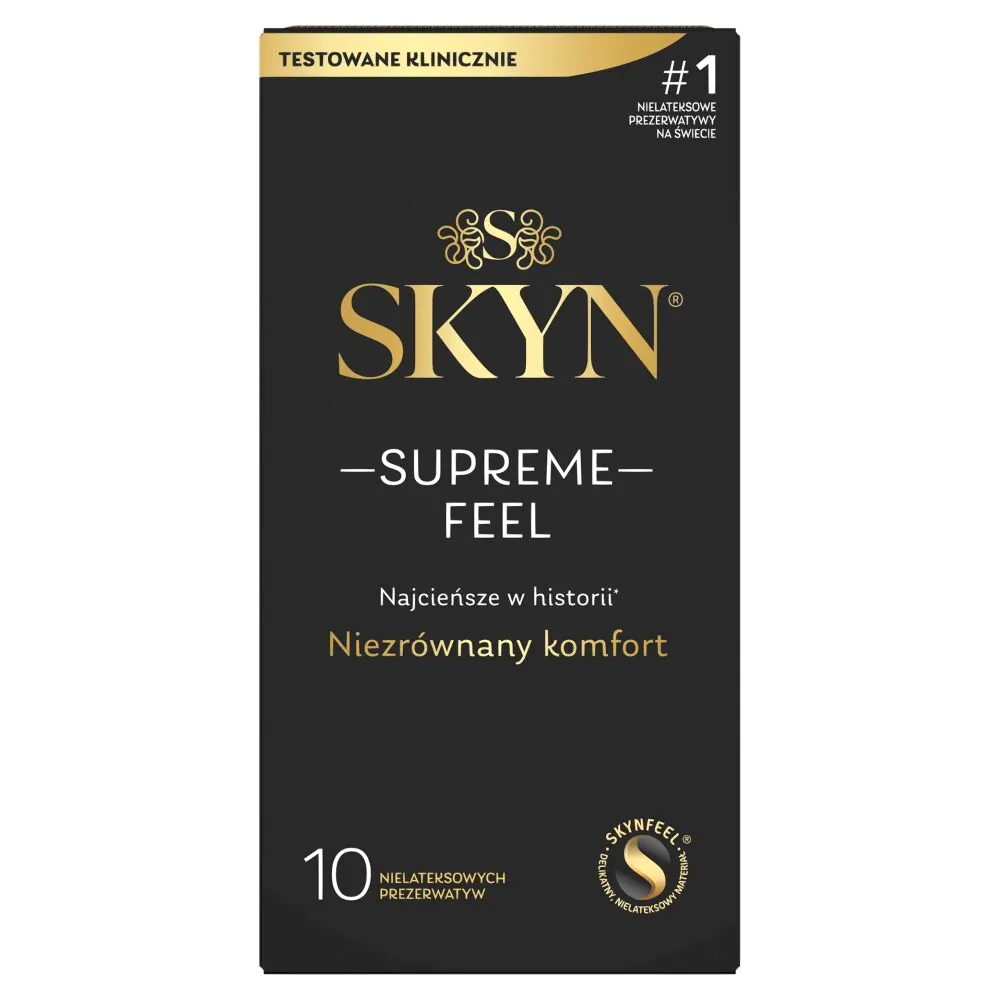 Skyn Supreme Feel Prezerwatywy, 10 Sztuk