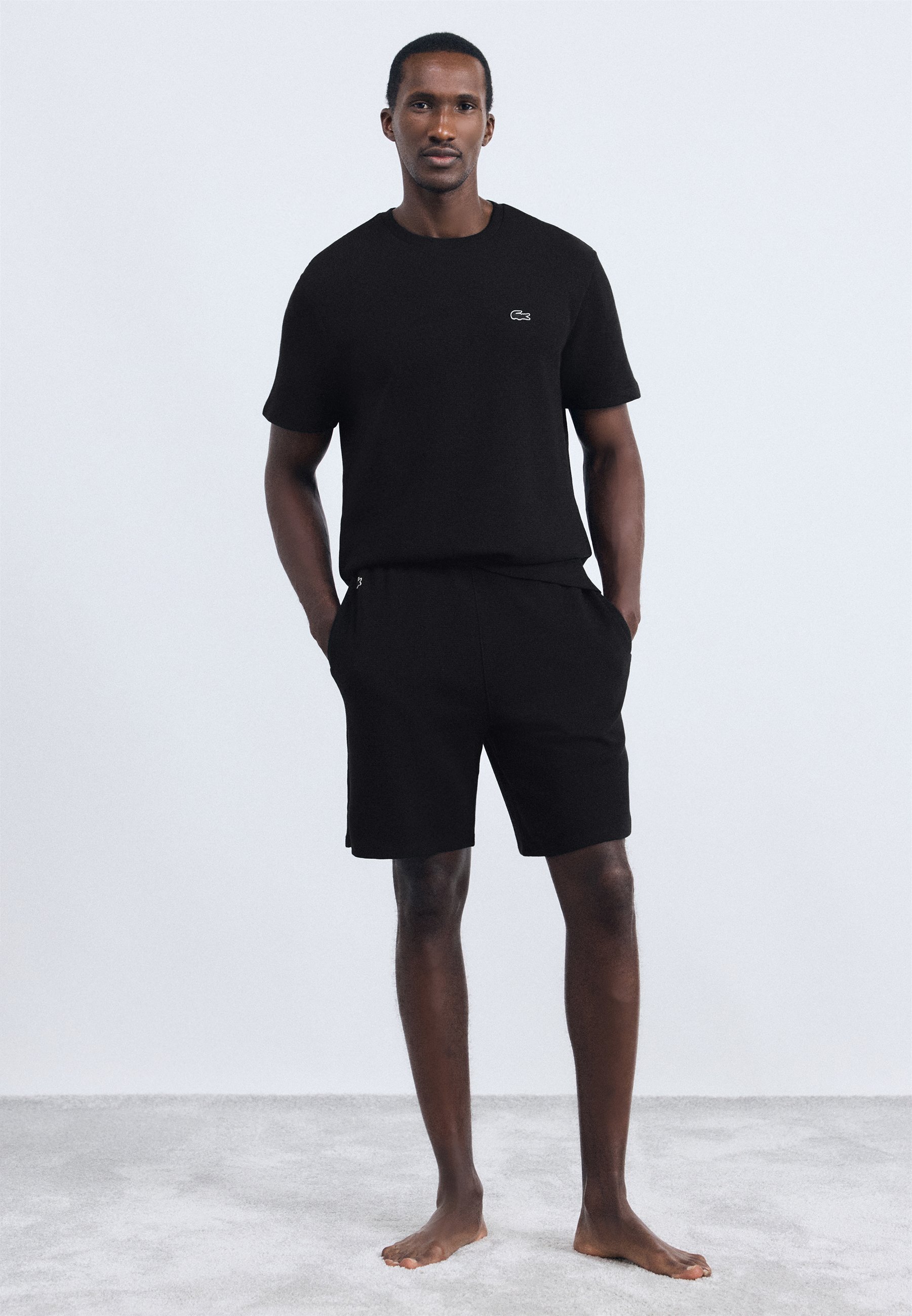 Lacoste T-shirt d'intérieur - Haut de pyjama - Noir