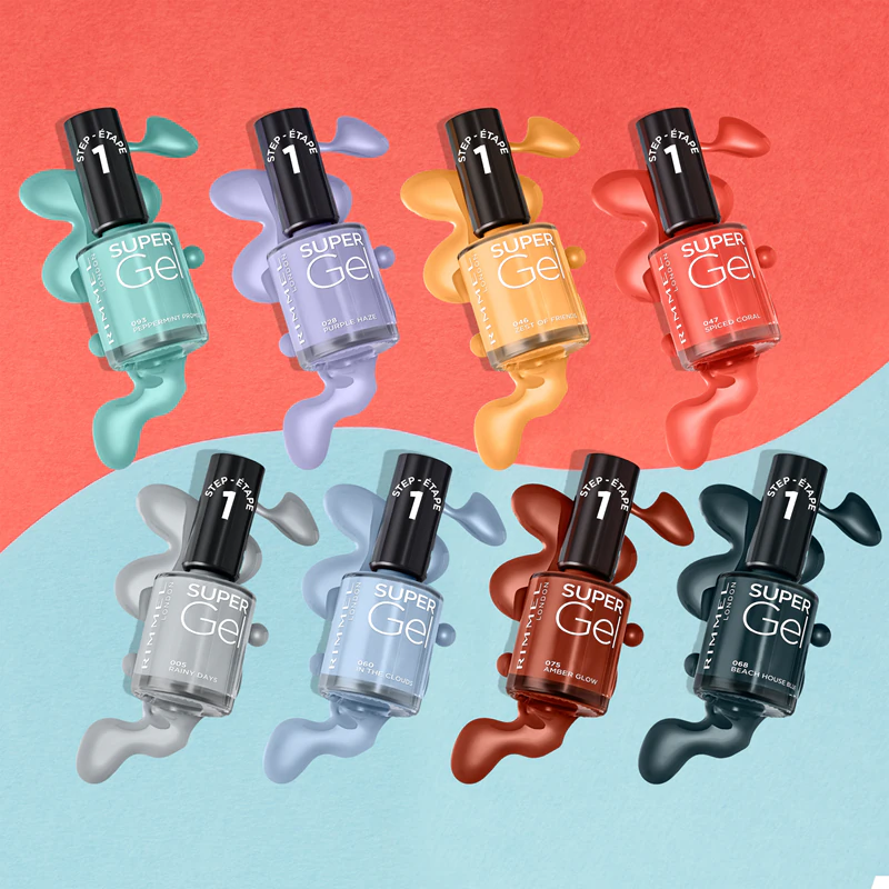 Rimmel Super Gel hybride nagellak aanbrengen zonder UV/LED-lamp