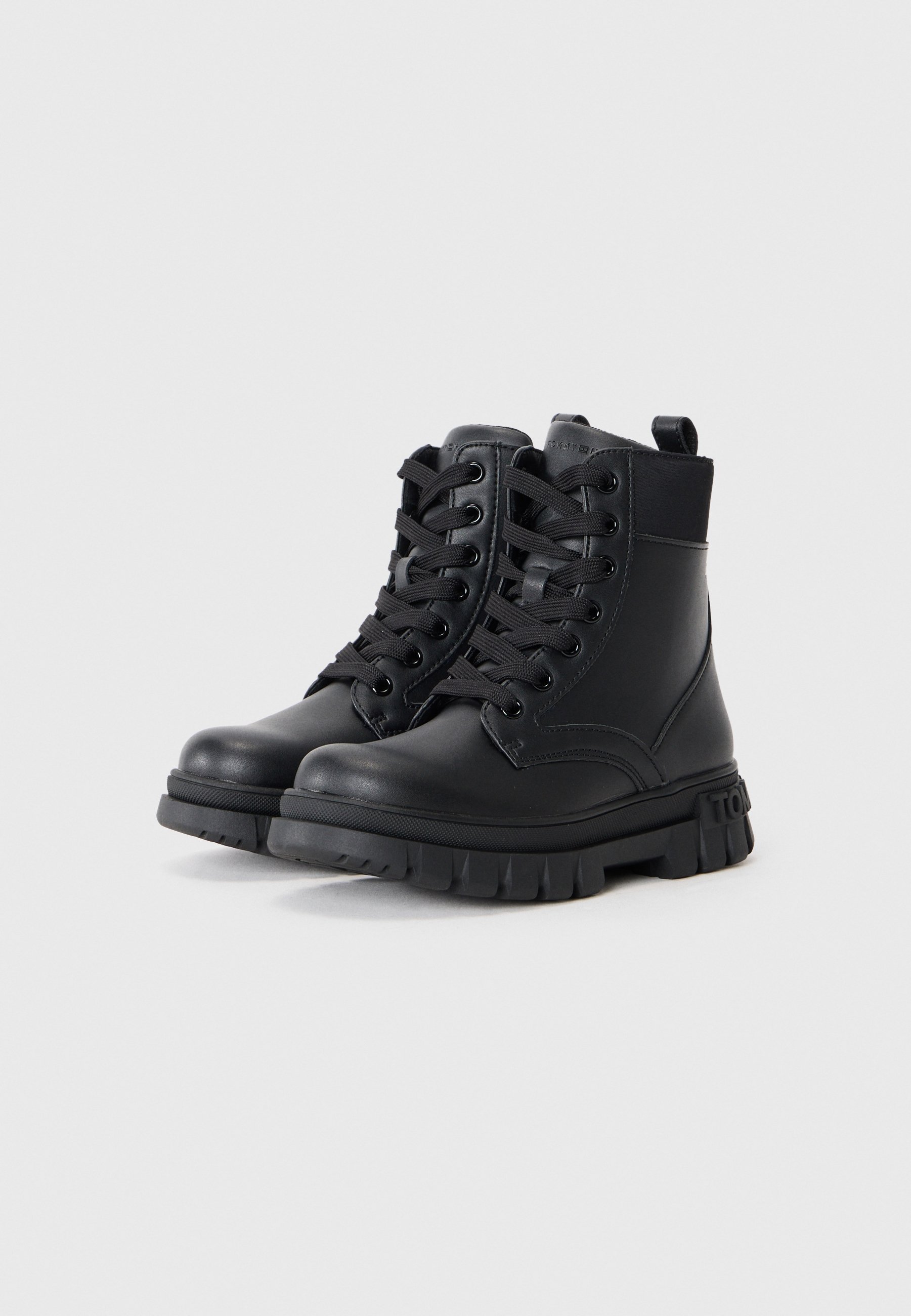 Tommy Hilfiger MICHIGAN UNISEX - Snørestøvletter - black