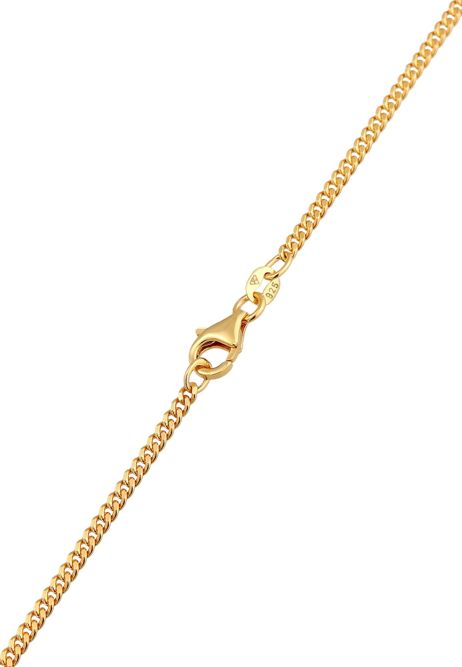 KUZZOI Hommes Pendentif losange Géo avec émail en Argent Sterling 925