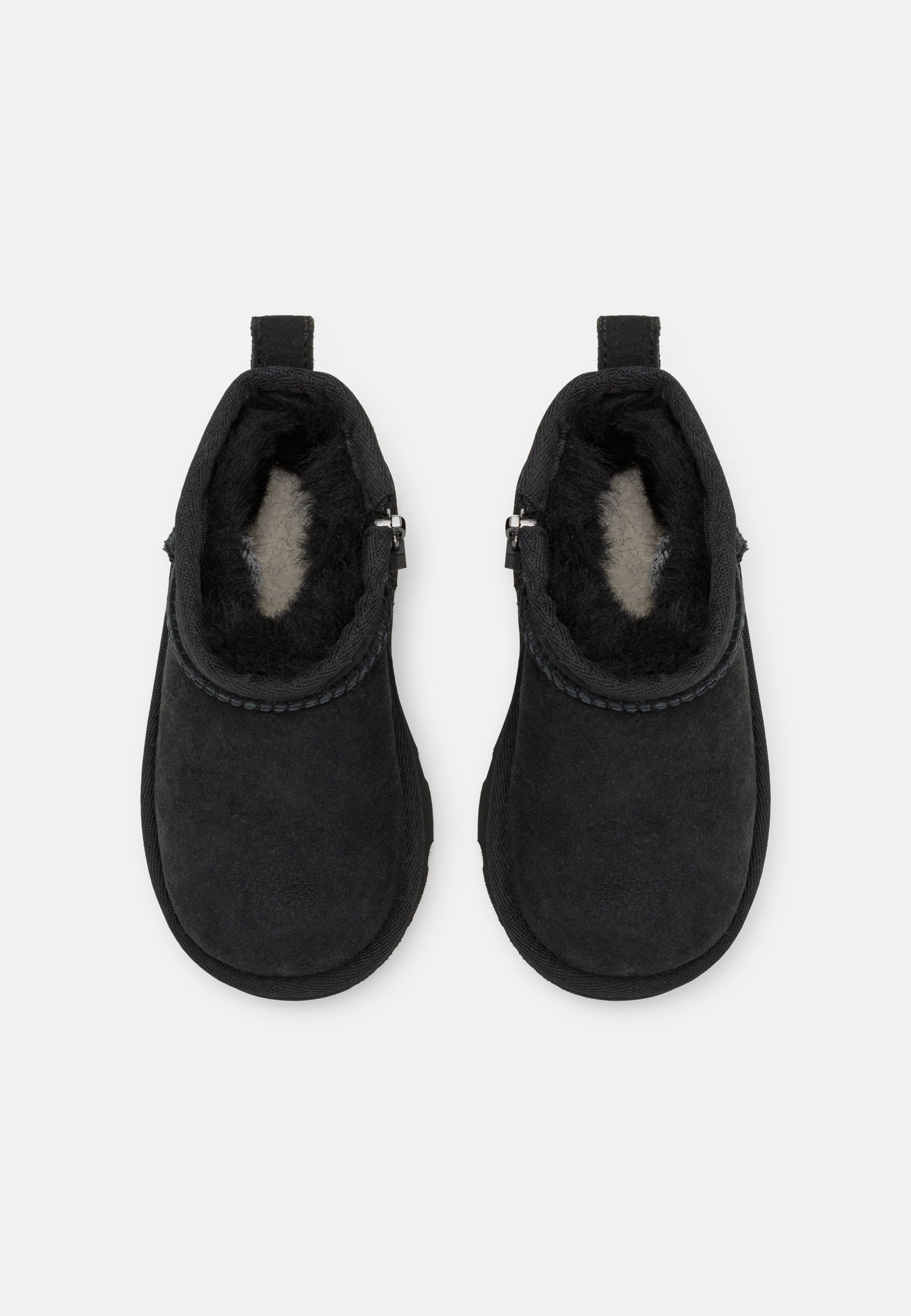 UGG CLASSIC ULTRA MINI UNISEX - Klassieke enkellaarsjes - zwart