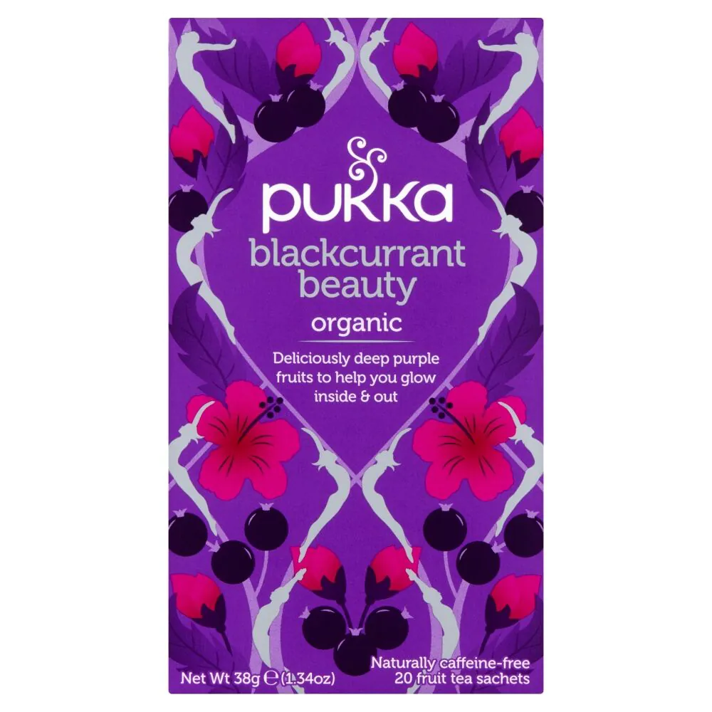 Pukka Blackcurrant Beauty Bio 20 Saszetek