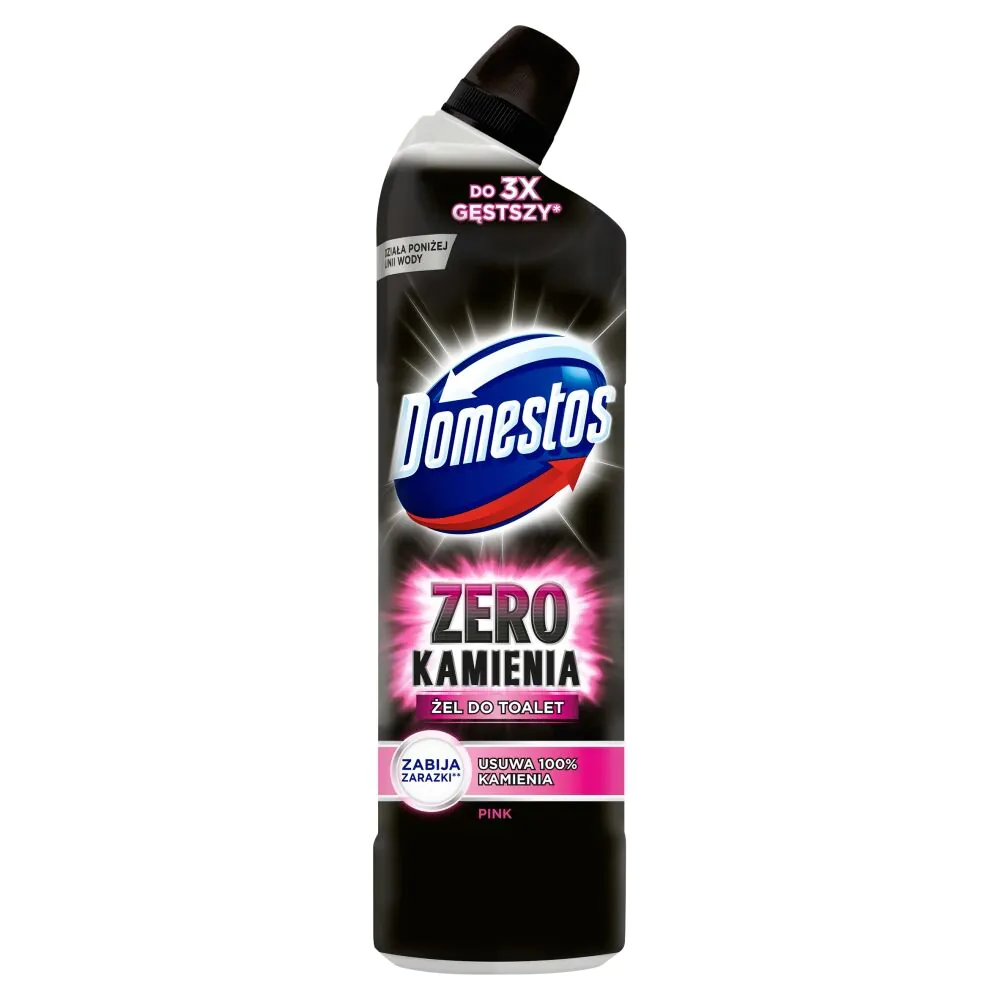 Domestos Zero Kamienia Żel do WC, Pink