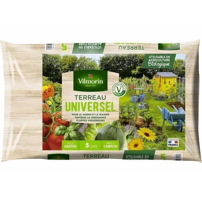 Solo para vasos universal VILMORIN 5 L