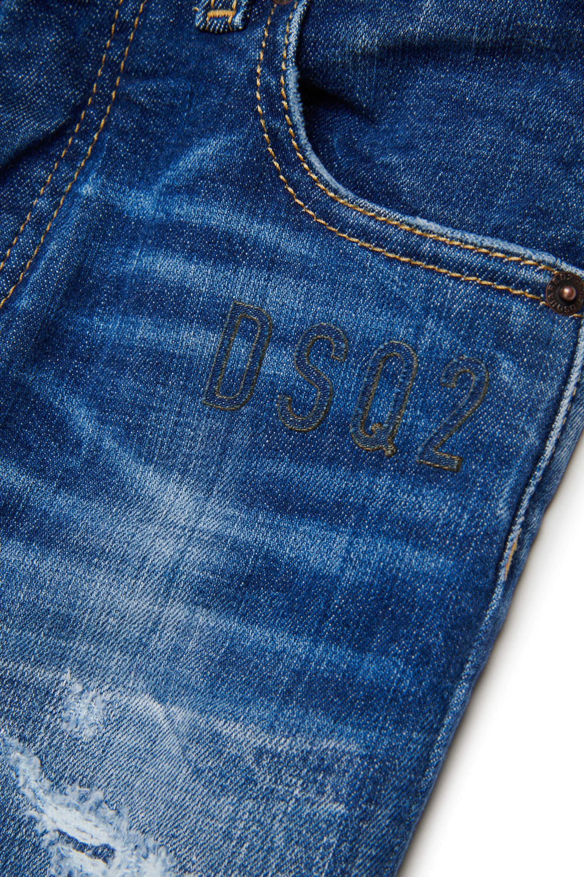 Dsquared2 UNISEX - Jeans mit geradem Bein - blauer Denim