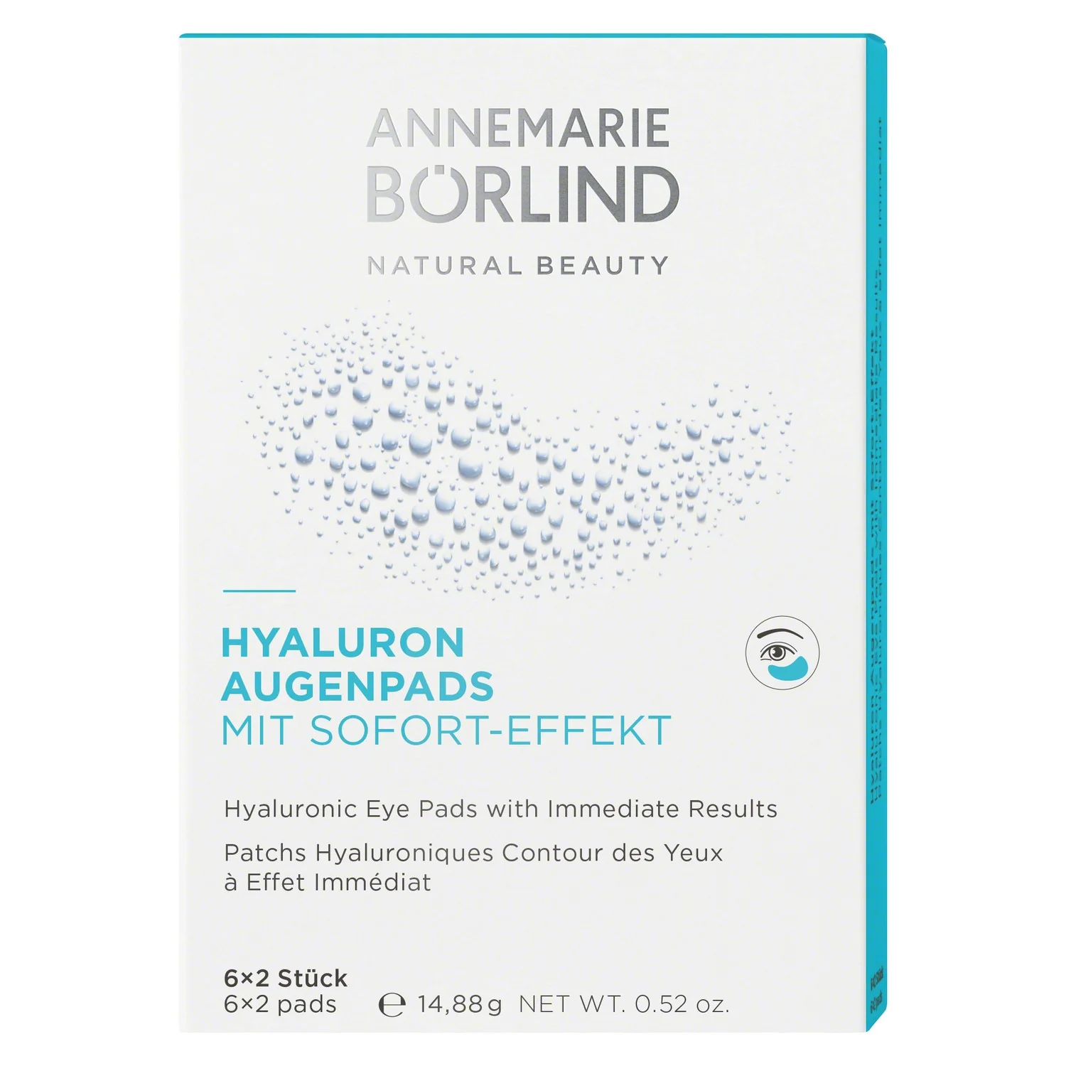 Beauty Extras Hyaluronic Eye Pads - Maschera Contorno Occhi