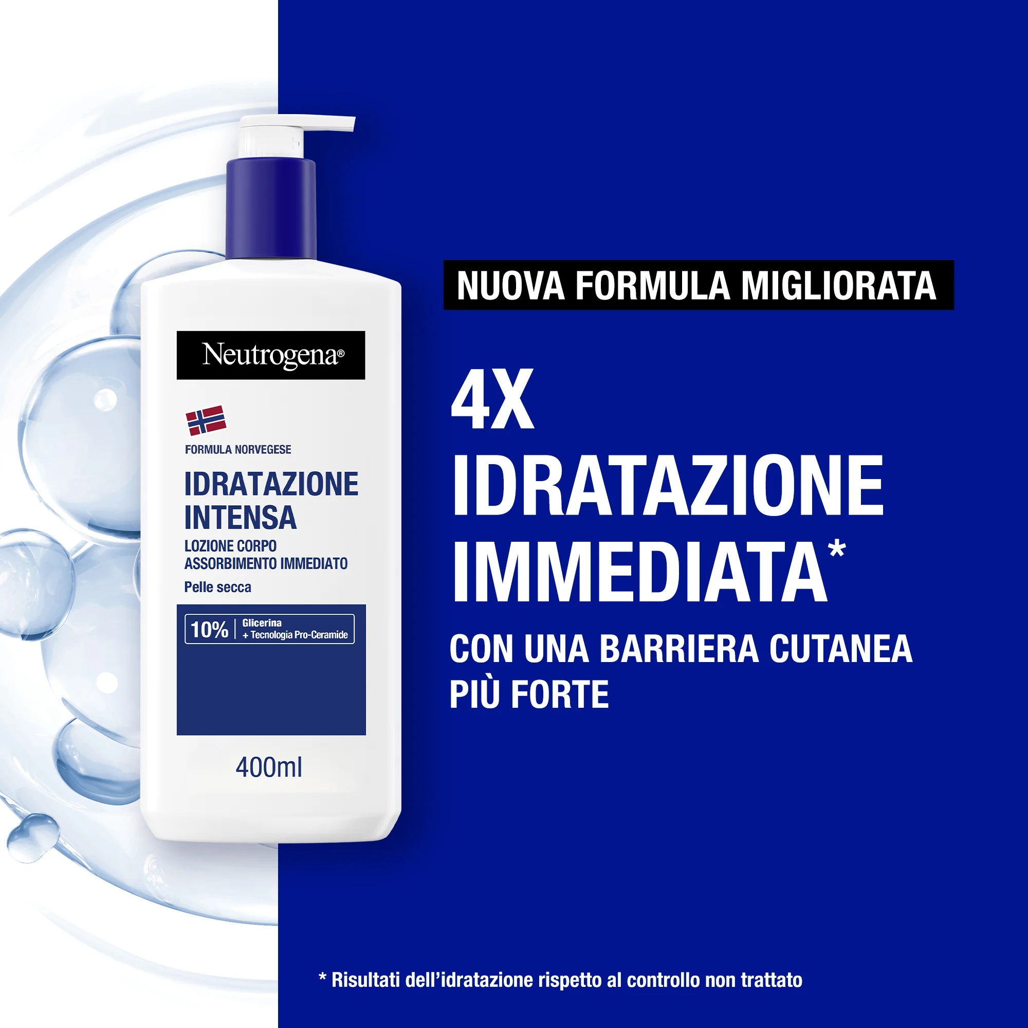 NEUTROGENA Crème Fluide Corps Neutrogena 400 ml Hydratation de la peau