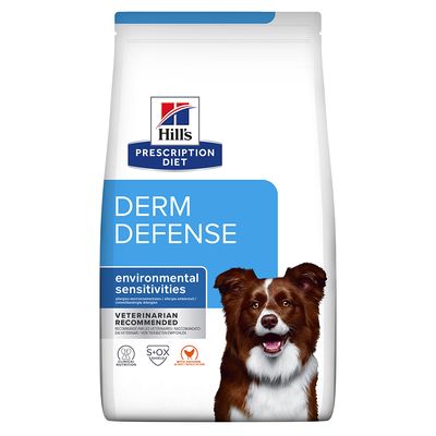 Hill's Prescription Diet Canine Derm Defense Hrană pentru câini cu pui