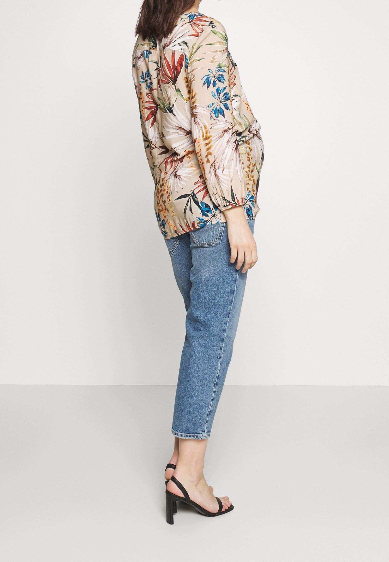 River Island Umstandsjeans Skinny Fit – dunkelblauer Denim