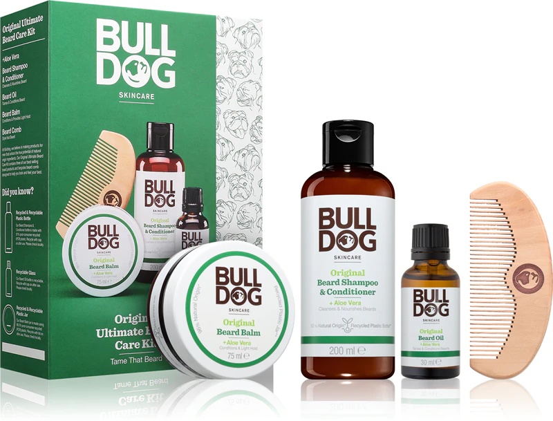 Bulldog Original Ultimate Beard Care Kit skūšanās komplekts