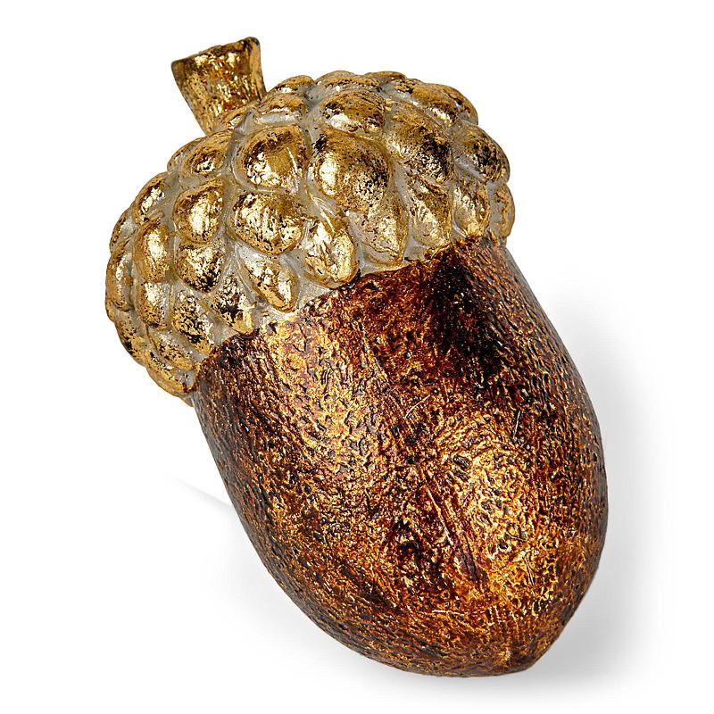 Eicheln für Zuhause, 2er-Pack, 9 cm, Polyresin