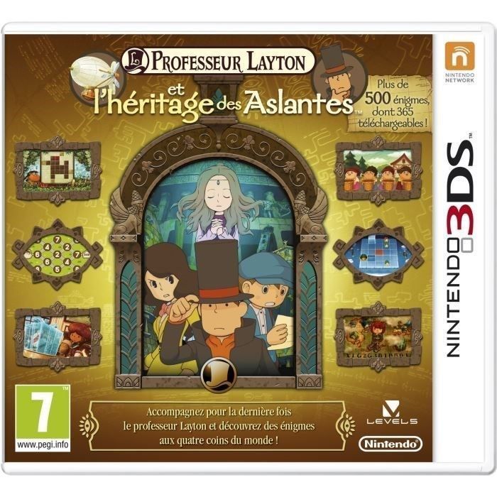 Professeur Layton et L'Héritage des Aslantes 3DS