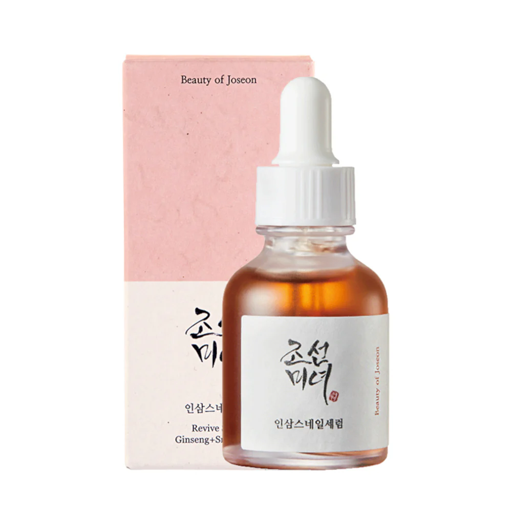 Viso Revive Serum: Ginseng + Snail Mucin - Siero viso effetto globale, Siero viso antirughe, Siero viso antimacchie, Trattamento Rigenerante