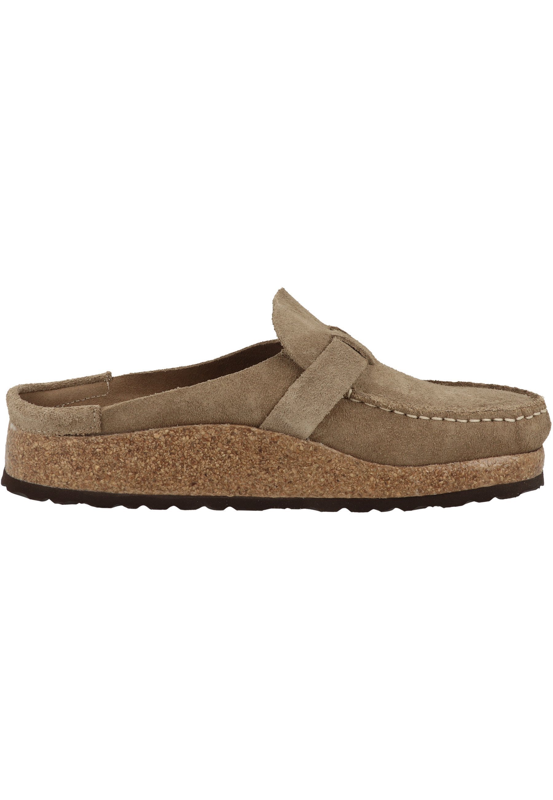 Birkenstock Schuhe Buckley Veloursleder Normal - Mules - grey taupe (1019462)