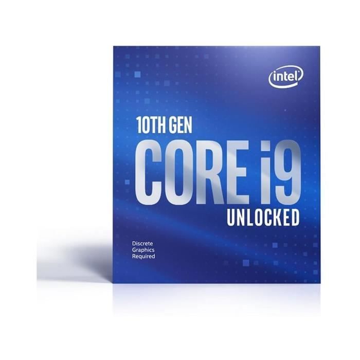 Processeur Intel Core i9-10900K (BX8070110900K) Socket LGA1200 (chipset Intel serie 400) 125W