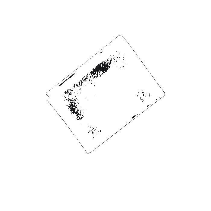 INF Raamhor, 2 sets, zwart S