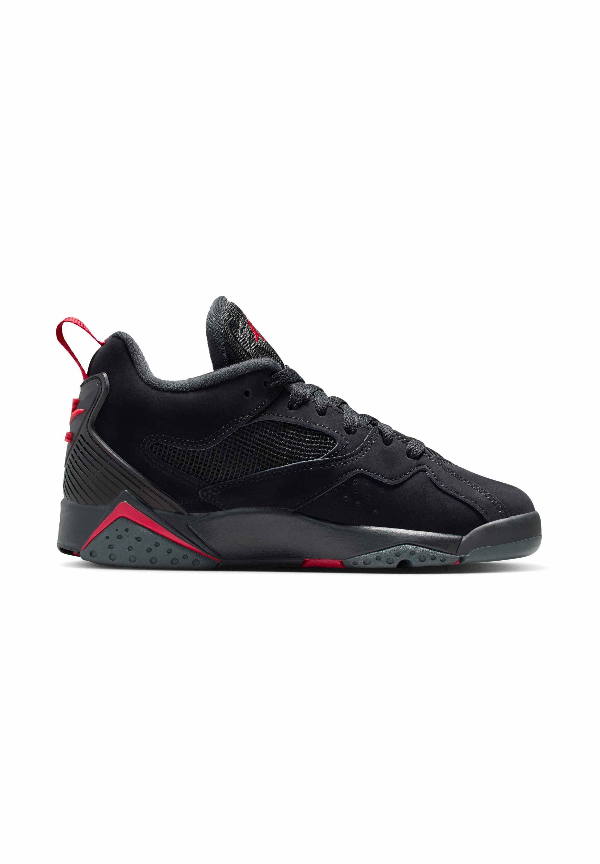 Jordan MPV 92 UNISEX - Vabaajajalatsid - must/punane/antratsiithall