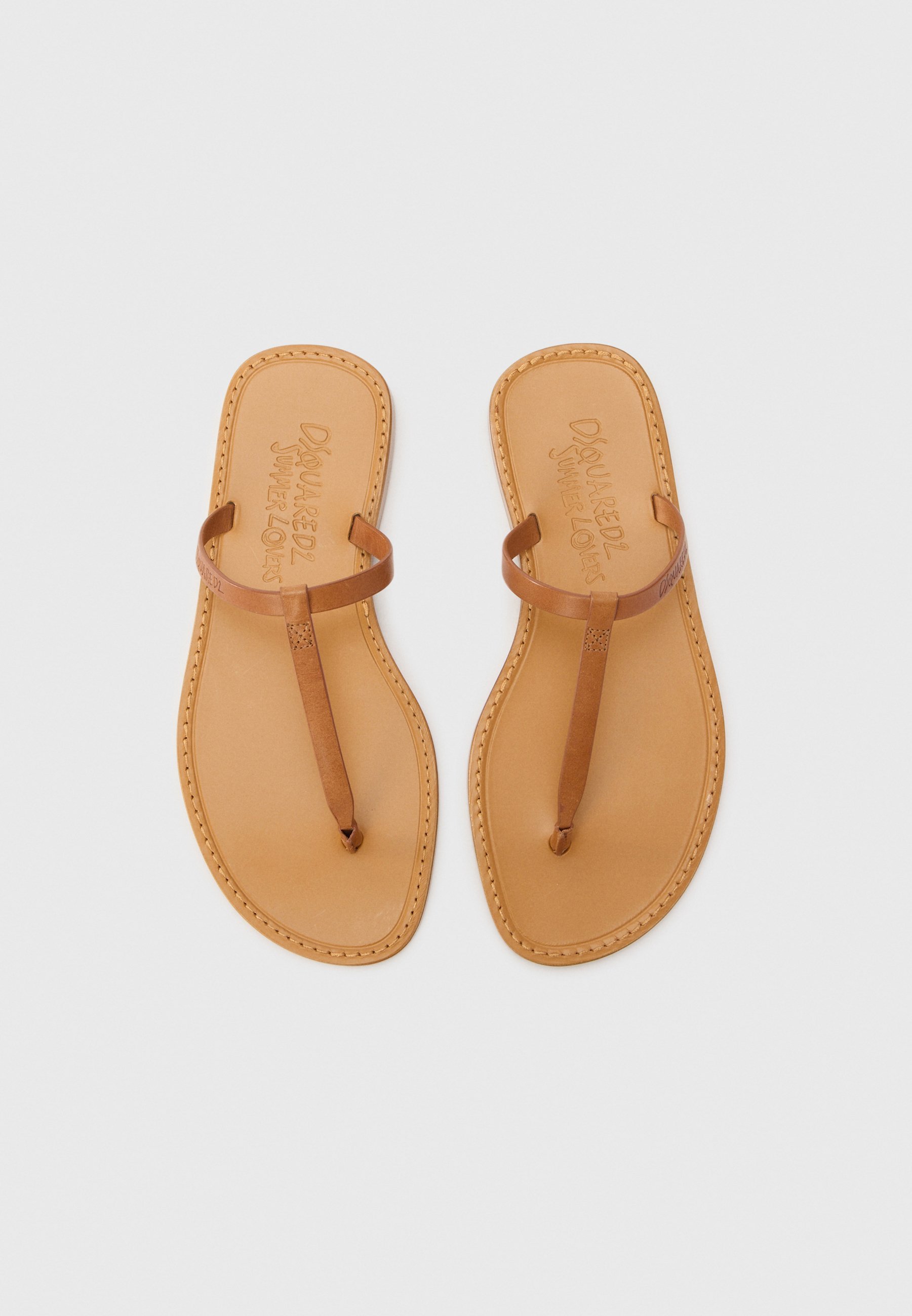 Dsquared2 SUMMER LOVER - T-bar sandalen - bruin