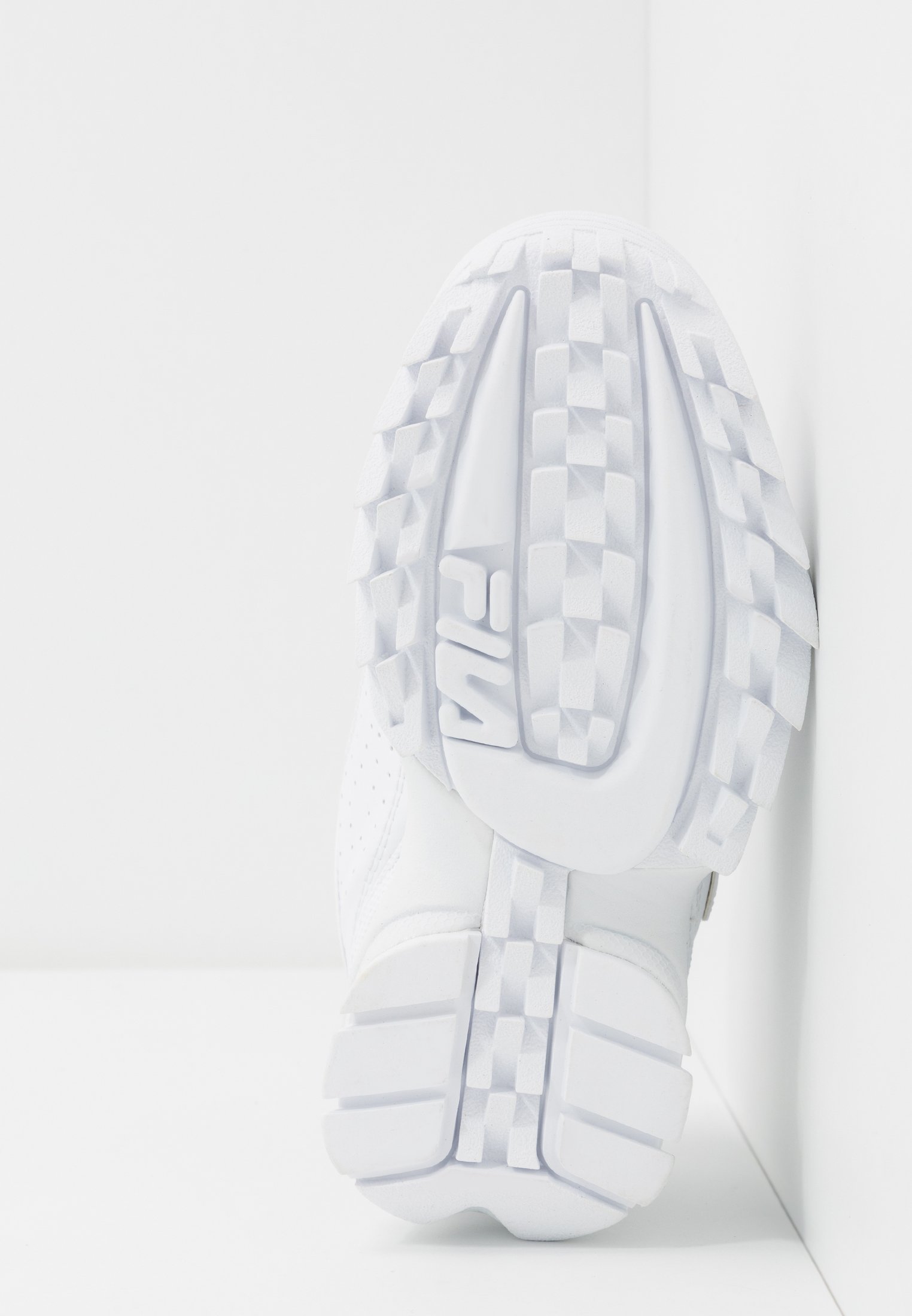 Fila DISRUPTOR KIDS TEENS UNISEX - Sneakers - wit