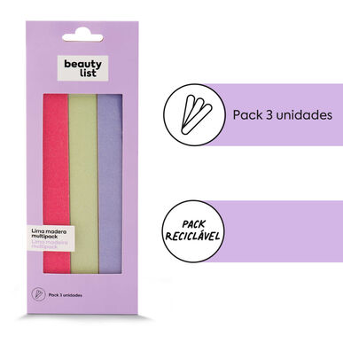 Beauty List flerfärgad tränagelfilskit 1