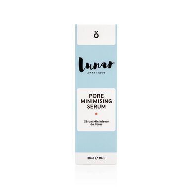 Lunar Glow Pore Minimizing Serum, oppstrammende og fuktighetsgivende serum, 30 ml
